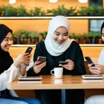 언어적 편향의 변화 추세 - **Prompt 1: Social Media Storytellers**
"A group of diverse Malaysian teenagers and young adults...